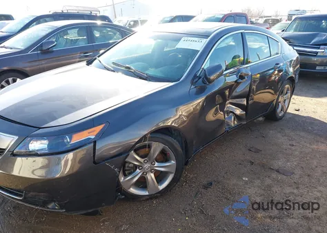 2014 Acura Tl 3.7 из США, поврежденный, VIN 19UUA9F56EA000173